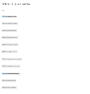Orbisius Quick Follow screenshot-2