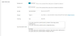 Orbisius CyberStore Ext: Style Order Form Screenshot1