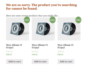 Orbisius Custom 404 Page for WooCommerce Demo
