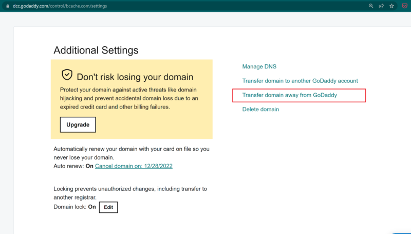 How to Transfer a Domain Away From GoDaddy - Orbisius