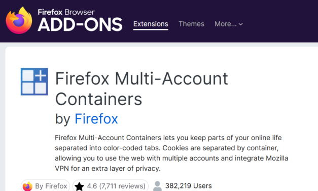 What is Firefox Multi-Account Containers Addon